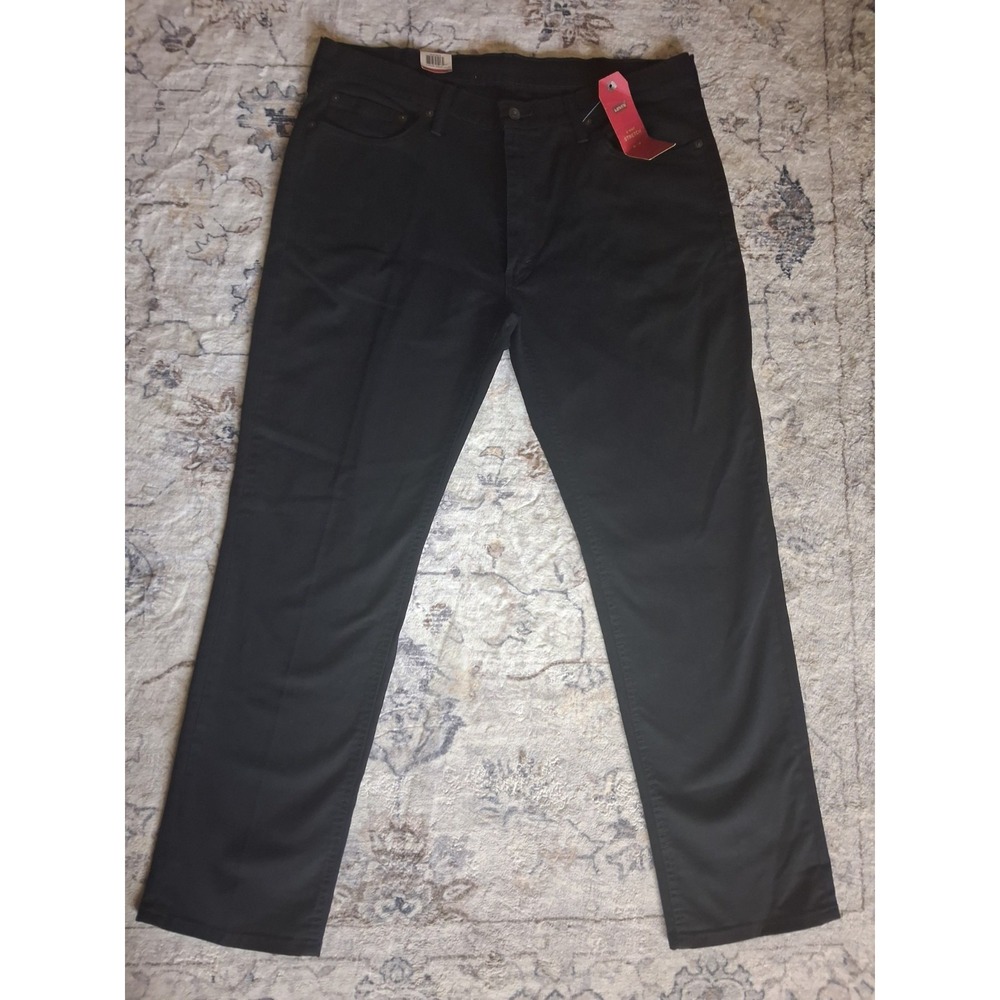 Levi's 541 Athletic Slight Taper Jeans Mens 38x32 Black Stretch Denim Levi NWT